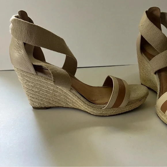 Fossil Women’s Wedge Espadrille Sandals Size 11 Boho - Picture 9 of 14